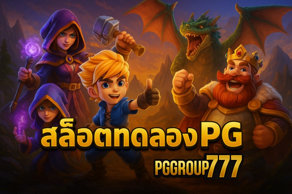 สล็อตทดลอง pg