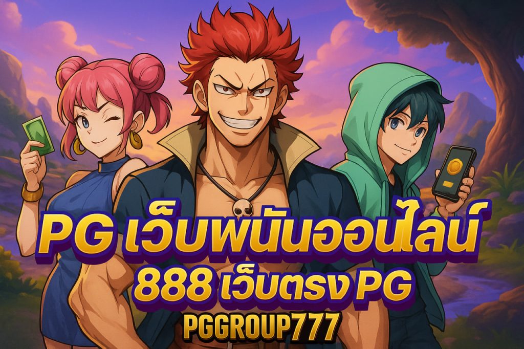 เว็บพนันออนไลน์ 888 เว็บตรง pg